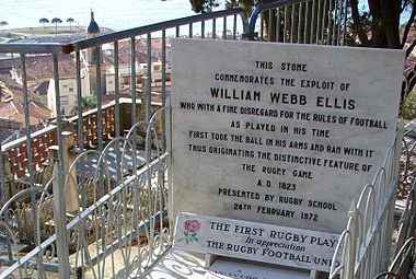 William Webb Ellis repose en france à Menton