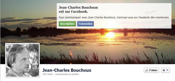 page Facebook de Jean-Charles Bouchoux